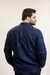 Camisa Classic Linen Azul Marinho- Osklen na internet