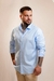 CAMISA SLIM FIT- AZUL CLARO- FORUM - comprar online
