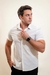 Camisa Mc Premium Mescla Calvin Klein - comprar online