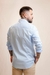 CAMISA SLIM FIT- AZUL CLARO- FORUM - ENNE Boutique