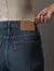 CALCA JEANS WIDE LEG 5 POCKETS MARINHO - loja online