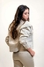 Jaqueta Feminina Sarja Com Bolsos Calvin Klein - comprar online