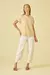 Blusa mix tinturada bege Cori