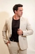 Costume Slim Linen Calvin Klein na internet