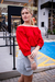 Blusa Ombro a Ombro Manga Longa Forum - comprar online