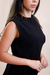 Blusa assimétrica twill Francesca - loja online