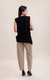 Blusa assimétrica twill Francesca na internet