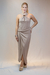 VESTIDO DETALHE METAL BELLE BEGE DUOMO-LAFORT - comprar online