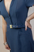 VESTIDO MIDI HORTENSIA AZUL PROFUNDO- LAFORT - loja online