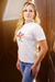 T-shirt estampa canoa Cori na internet