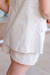 Shorts Alfaiataria Flor de Lis na internet