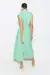 Vestido Midi Com Cinto E Lapelas Zen Oficial - loja online