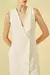 Vestido regata transpassado Cori - comprar online