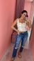 CALCA JEANS BOYFRIEND RASGOS MARINHO - comprar online