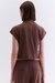 Blusa Gola Alta Hood Mood - Chocolate - comprar online