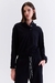 Blusa m/l Capuz Hood Mood - Preto