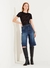 BERMUDA JEANS ALONGADA - FORUM na internet