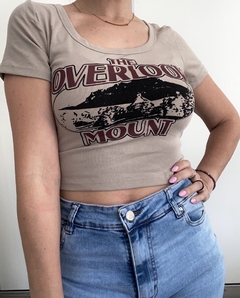 Remera Overlook beige - comprar online