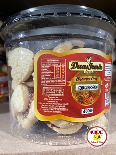 Biscoito Duas Irmãs - Coração Recheado na internet