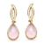 Brinco Quartzo Rosa - comprar online