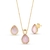 Conjunto Quartzo Rosa Anabela