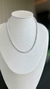 Colar Riviera Incolor 3MM Banho Ródio Branco - loja online