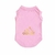 Roupas finas de algodão para gato, Colete Designer, Kitty Golden Letter Impress