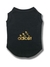 Roupas finas de algodão para gato, Colete Designer, Kitty Golden Letter Impress