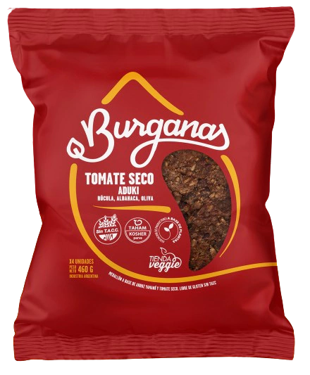 Hamburguesa tomate seco - Burganas