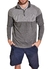 BUZO DEPORTIVO CON MEDIO CIERRE HOMBRE ART 5232 - comprar online