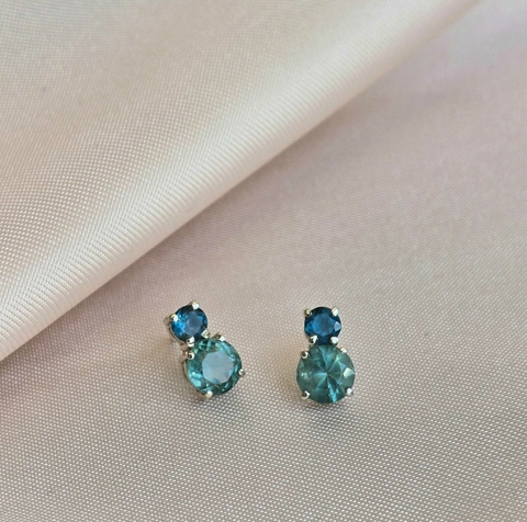 Brincos Elementos Redondo - comprar online