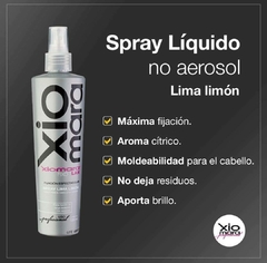 Spray Fijador Xiomara Liquido (Laca) Lima Limon