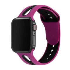 Buraco pulseira para apple assistir banda 44mm 40mm iwatch banda 42mm 38mm pulse - comprar online