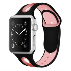 Buraco pulseira para apple assistir banda 44mm 40mm iwatch banda 42mm 38mm pulse - loja online