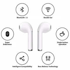 2pcs d20 i7s relógio inteligente masculino feminino bluetooth relógios digitai