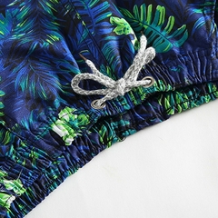 Calção de banho de secagem rápida masculina, maiô, moda praia, cuecas de ban - Legião