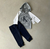 Conjunto Calvin Klein Jeans 12 meses