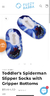 Pantufa com pelinhos Homem Aranha N28/29