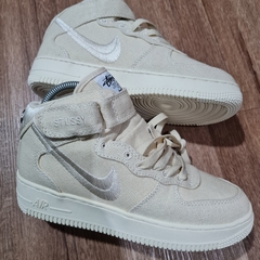 Imagen de Air Force 1 Mid Stussy Fossil - DJ7841-200