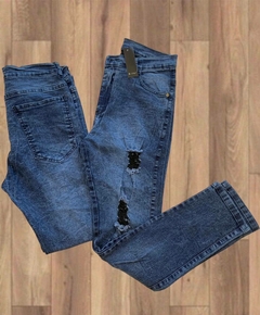 JEANS ELASTIZADO C ROTURA CHUPIN