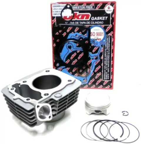CILINDRO HONDA CG 150 A 190CC CON KIT PISTON OKINOI