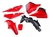 KIT PLASTICOS - HONDA CG TITAN 150 ROJO (9 PZAS) NSU COMPL.