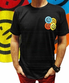 REMERA SMILE BLACK - FERPECTO