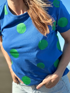 REMERA LUNATIC BLUE - comprar online