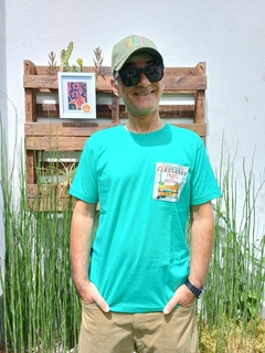 REMERA BOLSILLO VERDE - comprar online
