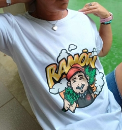 REMERA RAMON WHITE PODER ELEGIR FRENTE O ESPALDA