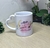 Caneca Cerâmica Personalizada - Branca 325ml. Alça coração. - comprar online