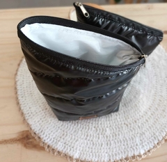 Yerba y Azucarera Matelasse Negro - comprar online