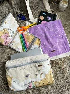 Combo Porta pc + cartu despl + tote