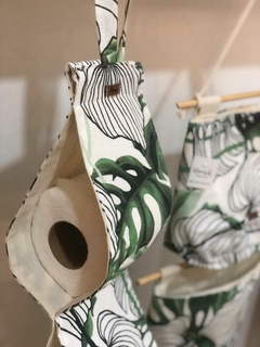 Combo organizadores de baño Hojas en internet